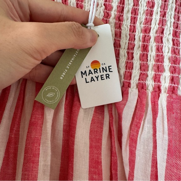 Marine Layer Selene Double Cloth Maxi Dress - Picture 8 of 8